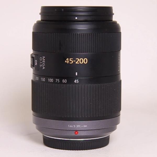 Used Panasonic Lumix G VARIO 45-200mm F4-5.6 ASPH Mega O.I.S lens