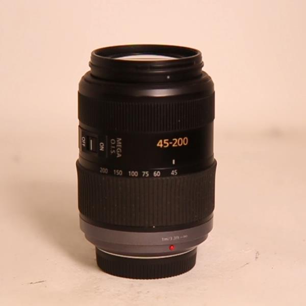 Used Panasonic Lumix G VARIO 45-200mm F4-5.6 ASPH Mega O.I.S lens