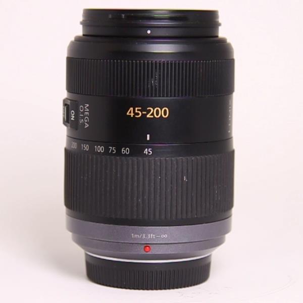 Used Panasonic Lumix G VARIO 45-200mm F4-5.6 ASPH Mega O.I.S lens