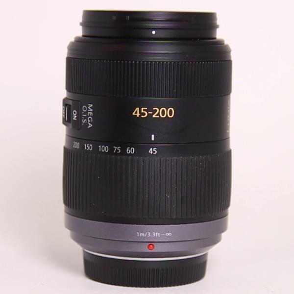 Used Panasonic Lumix G VARIO 45-200mm F4-5.6 ASPH Mega O.I.S lens