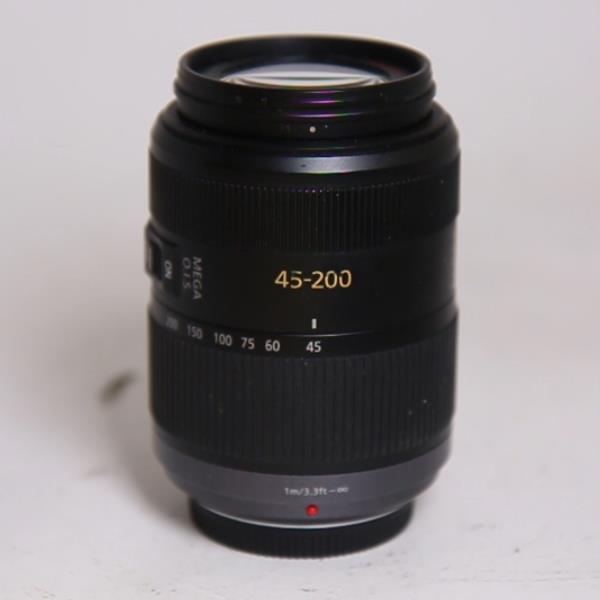 Used Panasonic Lumix G VARIO 45-200mm F4-5.6 ASPH Mega O.I.S lens