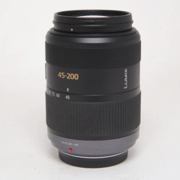 Used Panasonic Lumix G VARIO 45-200mm F4-5.6 ASPH Mega O.I.S lens