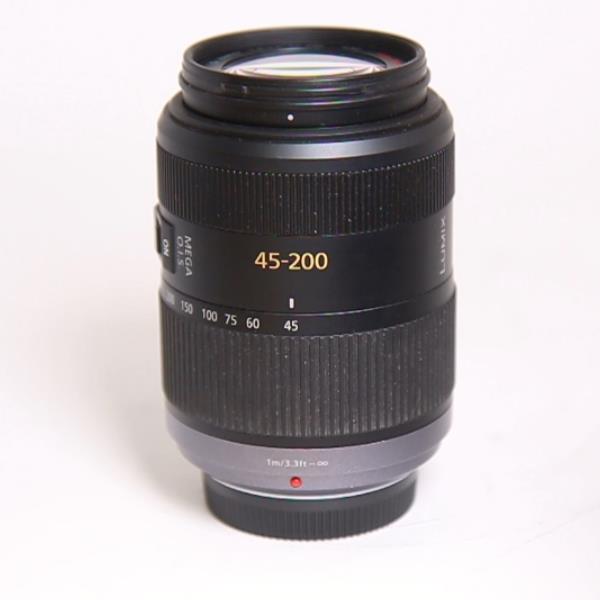 Used Panasonic Lumix G VARIO 45-200mm F4-5.6 ASPH Mega O.I.S lens