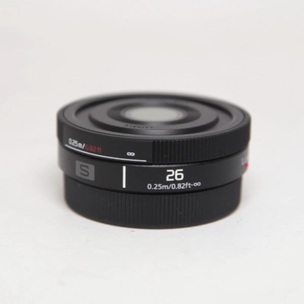 Used Panasonic Lumix S 26mm f/8 Pancake Lens
