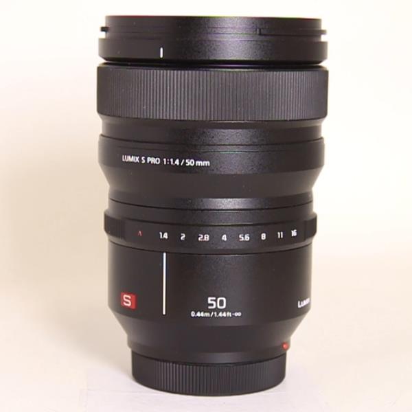 Used Panasonic Lumix 50mm f/1.4 S Pro L-Mount lens
