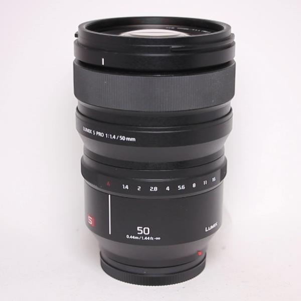 Used Panasonic Lumix 50mm f/1.4 S Pro L-Mount lens
