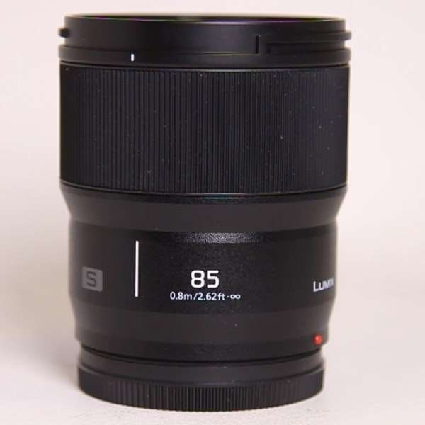 Used Panasonic Lumix S 85mm f/1.8 Prime Lens For L Mount