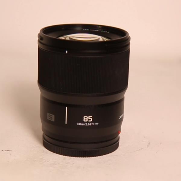 Used Panasonic Lumix S 85mm f/1.8 Prime Lens For L Mount