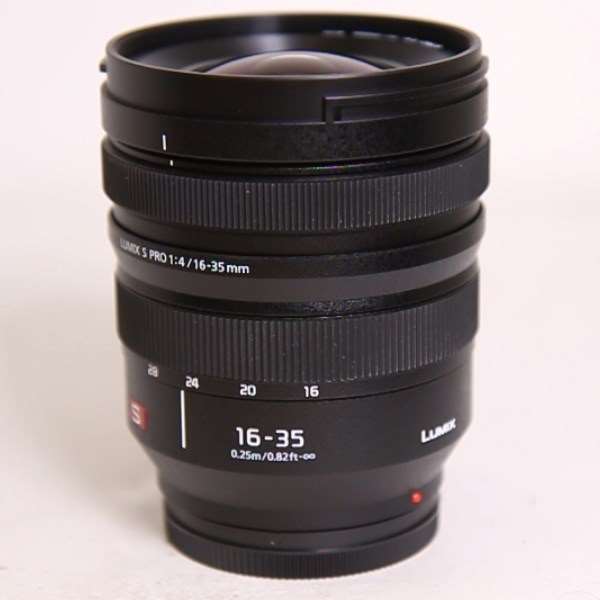 Used Panasonic Lumix S PRO 16-35mm f/4 Wide Angle Zoom Lens