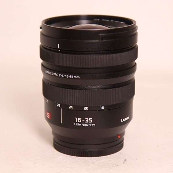 Used Panasonic Lumix S PRO 16-35mm f/4 Wide Angle Zoom Lens