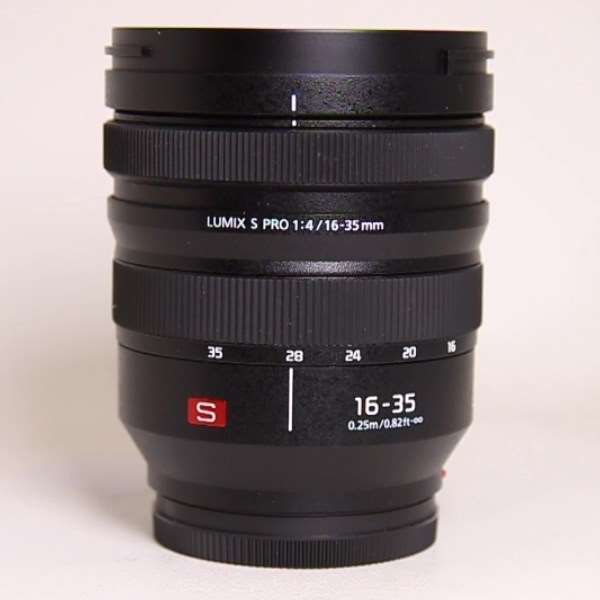 Used Panasonic Lumix S PRO 16-35mm f/4 Wide Angle Zoom Lens