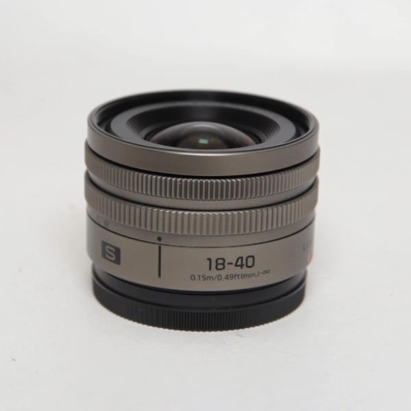 Used Panasonic Lumix S 18-40mm f/4.5-6.3 Titanium Gold Lens