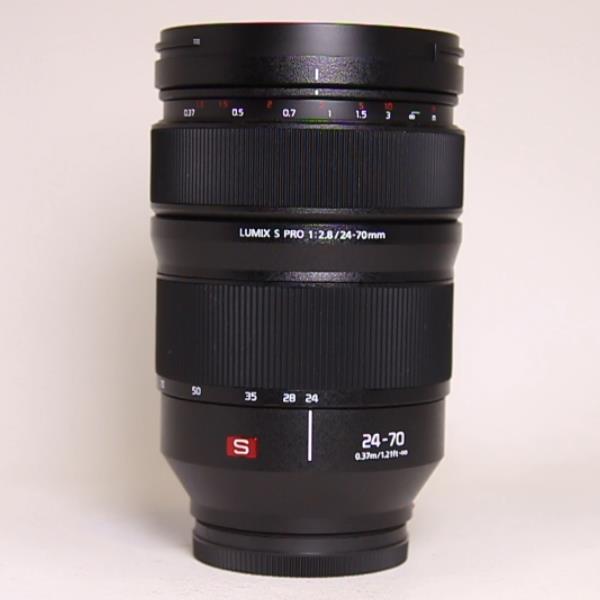 Used Panasonic Lumix S Pro 24-70mm f2.8 L-Mount Mirrorless Zoom Lens