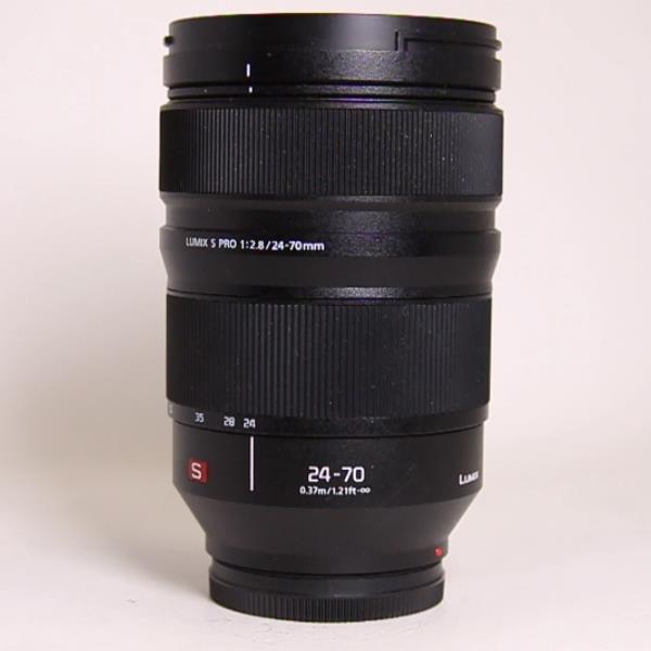 Used Panasonic Lumix S Pro 24-70mm f2.8 L-Mount Mirrorless Zoom Lens