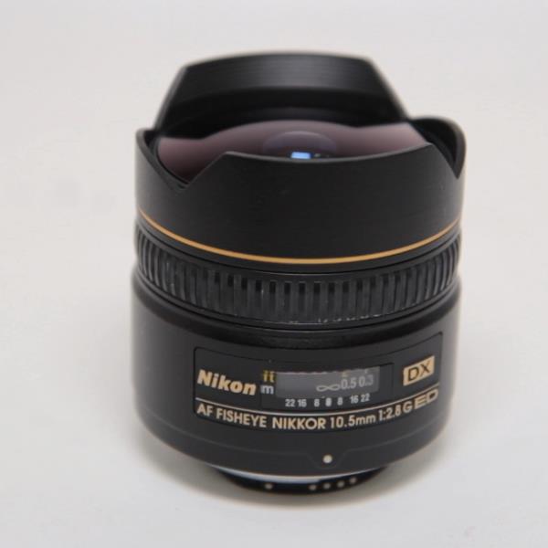 Used Nikon AF DX Fisheye-Nikkor 10.5mm f/2.8G ED