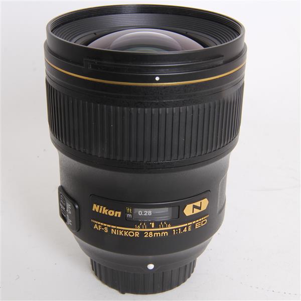 Used Nikon AF-S Nikkor 28mm f/1.4E ED
