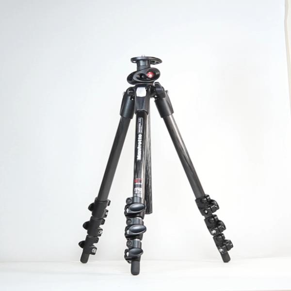 Used Manfrotto 190CXPRO4 190 XPRO 4 Section Carbon Fibre Tripod