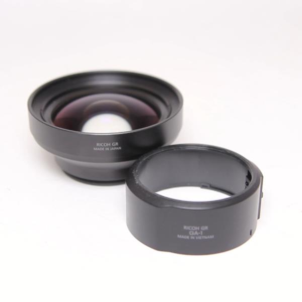 Used Ricoh 0.75x Wide Converter Lens (GW-4) and Lens Adapter (GA-1)