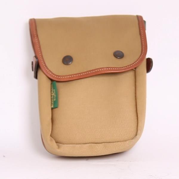Used Used Billingham Delta End Pocket (Khaki/Tan)