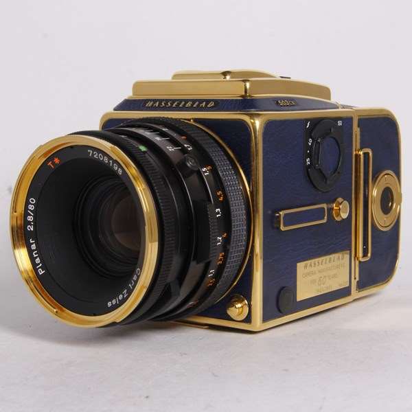 Used Hasselblad 503CX 50TH Anniversary Limited Edition No 237 With A12 Film Back & Planar CF 80mm