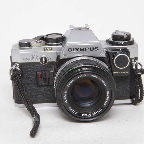 Used Olympus OM10 + Manual Adapter + 50mm f1.8