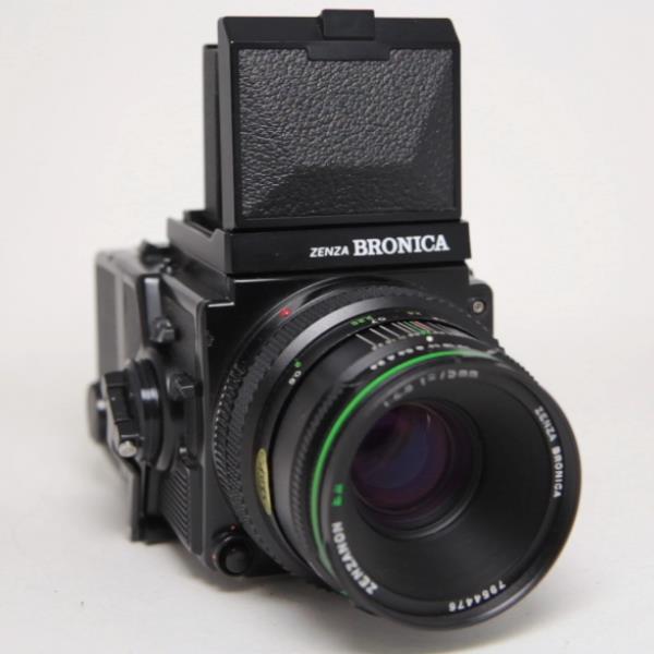 Used Bronica ETRSi with 75mm F2.8, 120 back