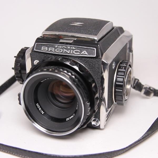 Used Zenza Bronica S2A Film Camera with 75mm f/2.8 Lens