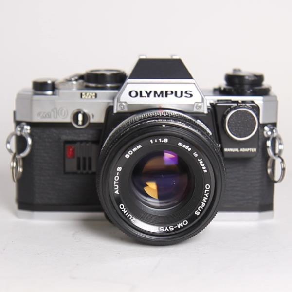 Used Olympus OM10 + Manual Adapter + 50mm f1.8