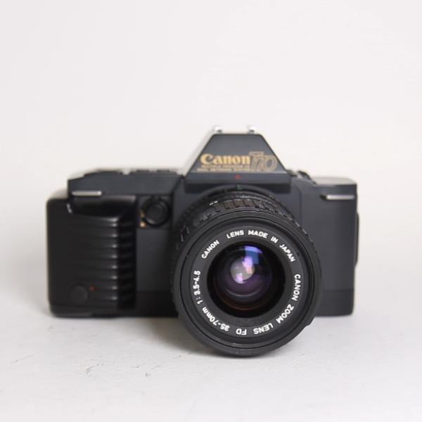 Used Canon T70 35mm Film Camera with 35-70mm f3,5