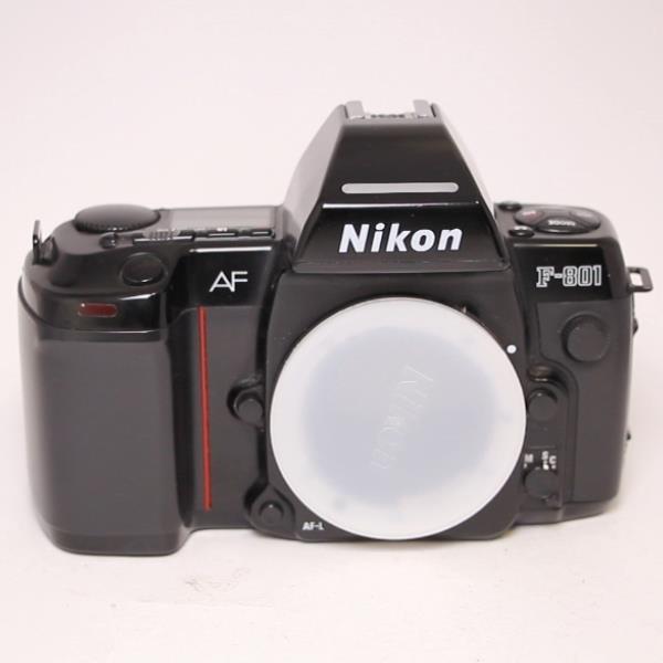 Used Nikon F-801 AF 35mm Film Camera