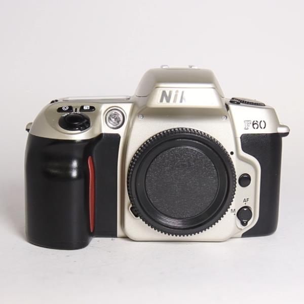 Used Nikon F60 body 35mm film camera - Boxed