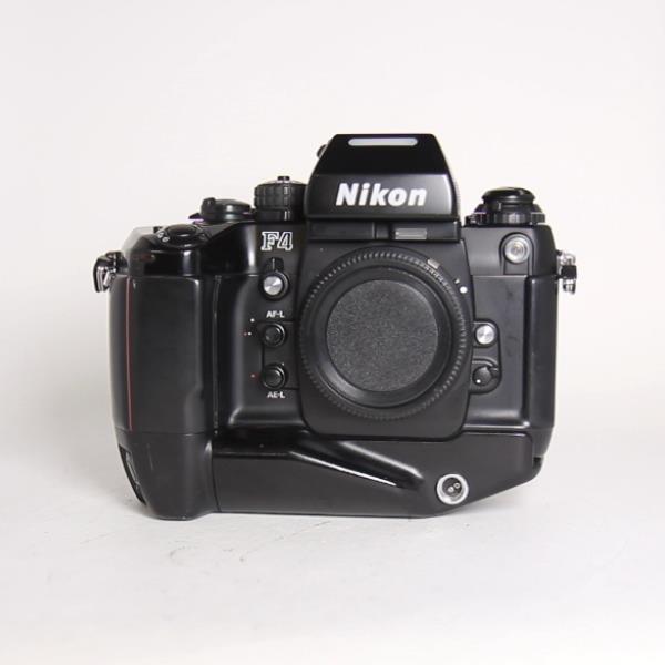 Used Nikon F4 Film Camera Body + MB-21 Grip