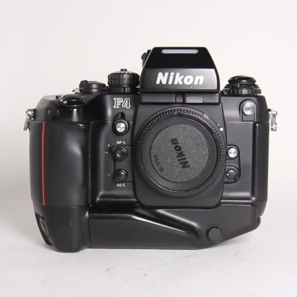 Used Nikon F4 Film Camera Body + MB-21 Grip