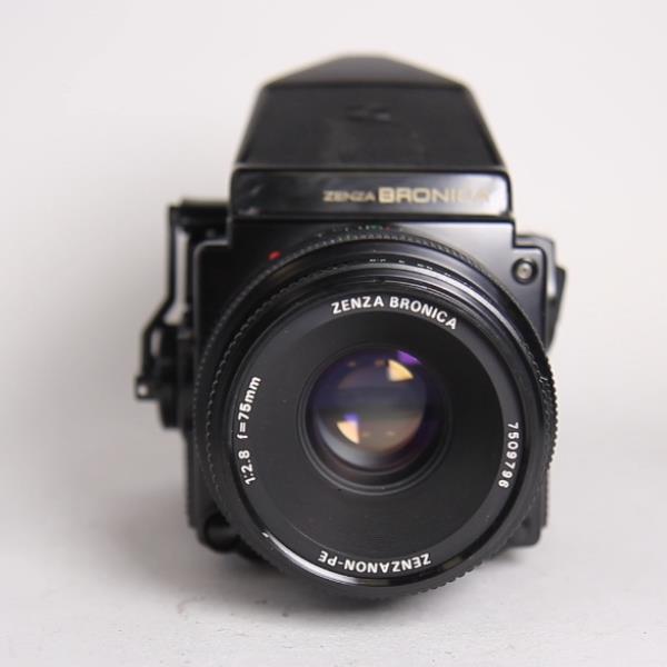 Used Bronica ETRSi with 75mm f2.8 Lens