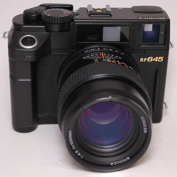 Used Bronica RF645 Medium Format Camera & Zenzanon RF100mm f/4.5 Lens