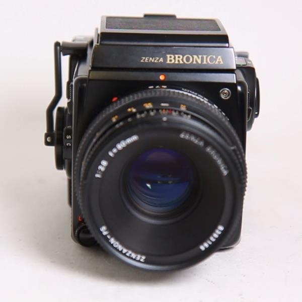 Used Bronica SQ-B Complete Film Camera inc 80mm F2.8 Lens 120 Filmback