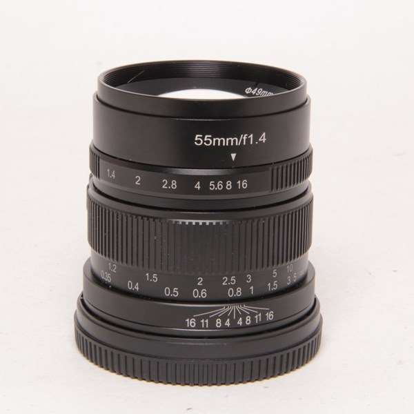 Used 7artisans 55mm f1.4 Leica/ Panasonic L Mount Lens