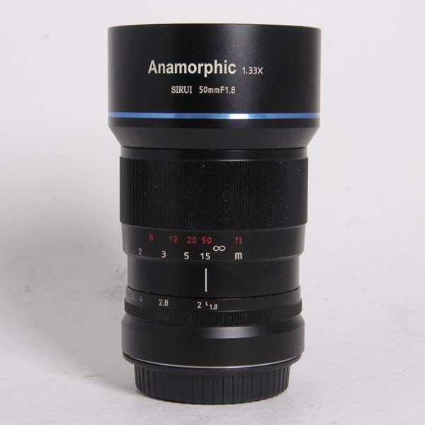 Used Sirui 50mm f1.8 ANAMORPHIC 1.33x sony E mount ( manual focus)