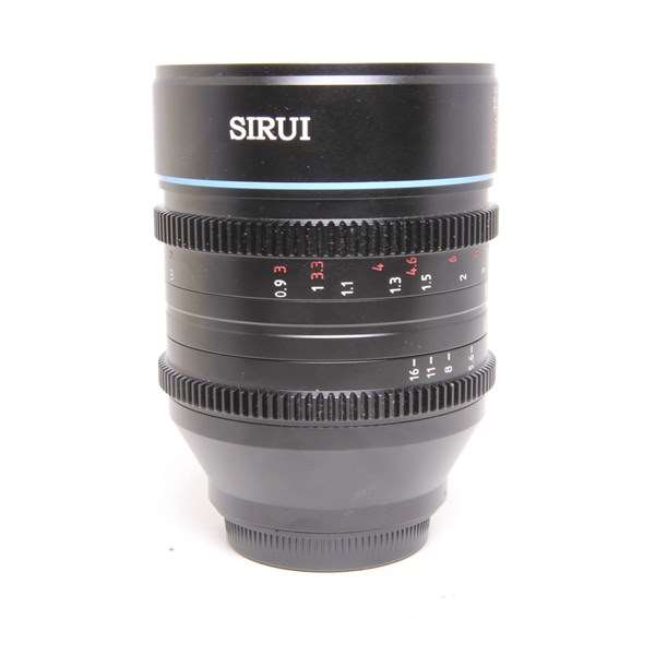 Used Sirui 35mm T2.9 Anamorphic Lens L Mount with 1.25X Adapter