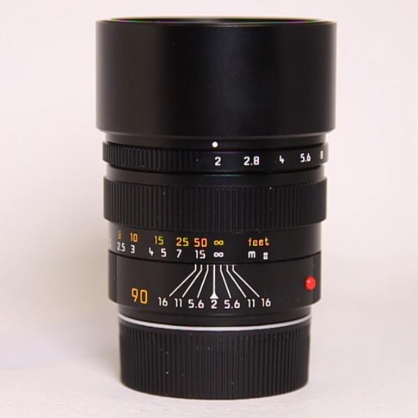 Used Leica Summicron-M 90mm f/2 Lens 11136