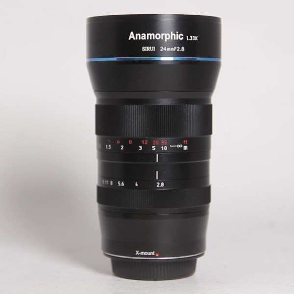 Used Lenses Sirui 24mm F2.8 Anamorphic 1.33 X Mount