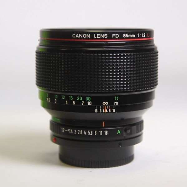 Used Lenses Film - Canon FD 85mm F1.2 L