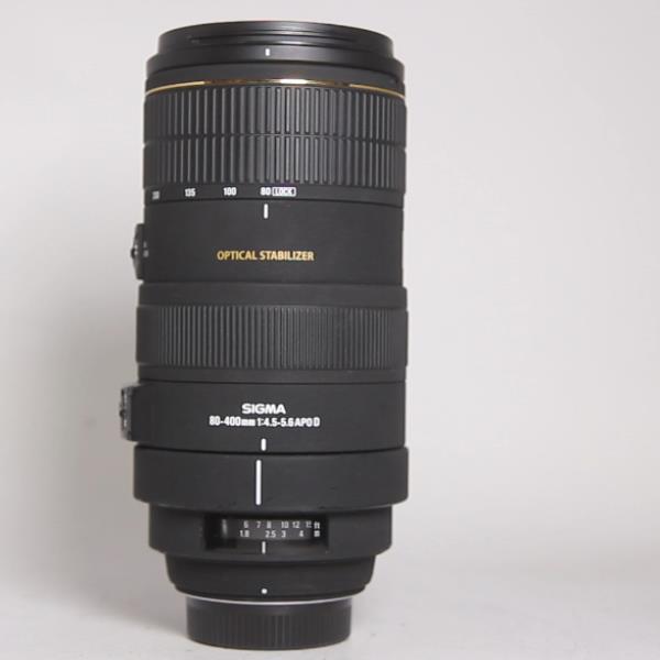 Used Lenses Sigma 80-400mm F4.5-5.6 APO D F Mount