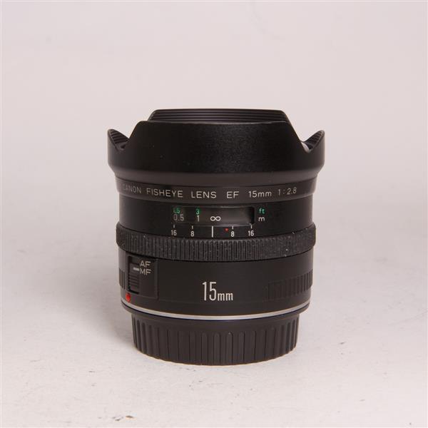 Used Lenses Canon Fisheye 15mm F/2.8 EF Mount