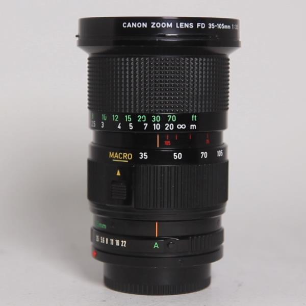 Used Lenses Film -Canon Macro 35-105mm F3.5 FD