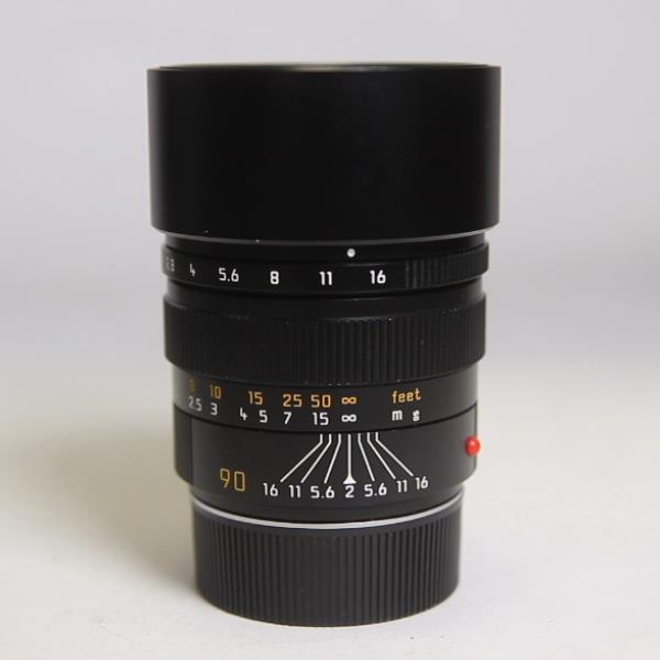 Used Lenses Leica Summicron 90mm F2 M Mount