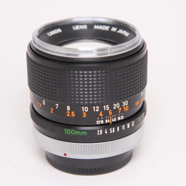 Used Canon FD 100mm f/2.8 Lens