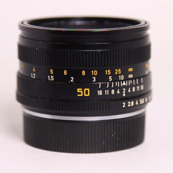 Used Leica Leitz Summicron-R 50mm f/2 3-Cam Lens