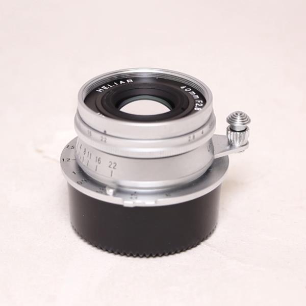 Used Voigtlander 40mm f/2.8 Lens Leica M Mount