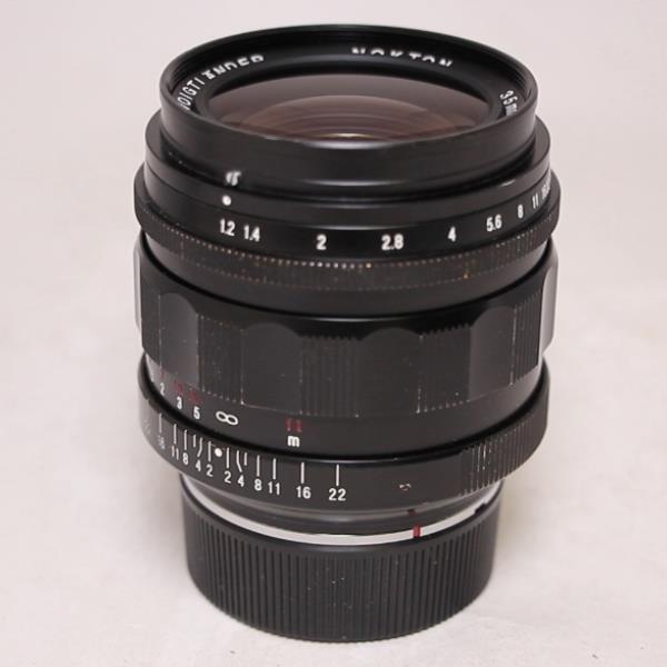 Used Voigtlander 35mm f/1.2 Nokton - VM Mount